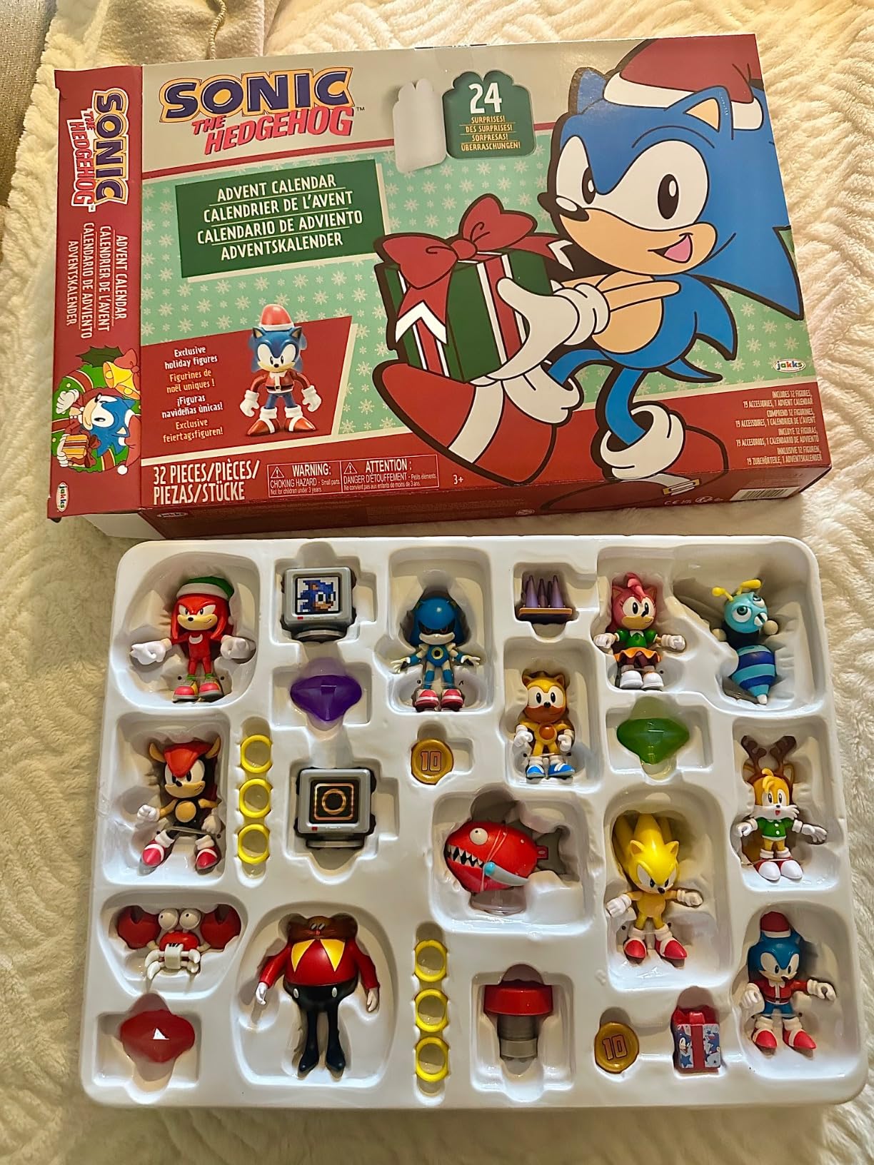 Sonic The Hedgehog Advent Calendar 2025 - 24 Surprises with Exclusive